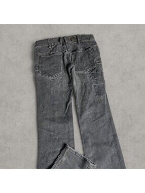 FP Free People Straight Leg Slim Denim Carpenter Jeans Size 28